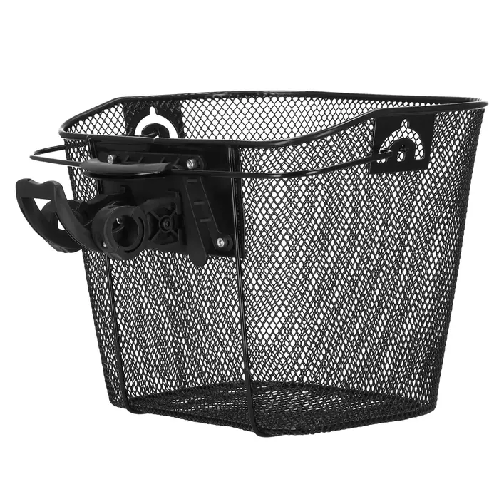 Springos Springos Fietsmand - Kliksysteem - Zwart