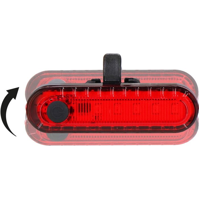 Springos Springos Fietsverlichting - Set Van 2 - Zonne - Energie - USB - Oplaadbaar - 4800mAH