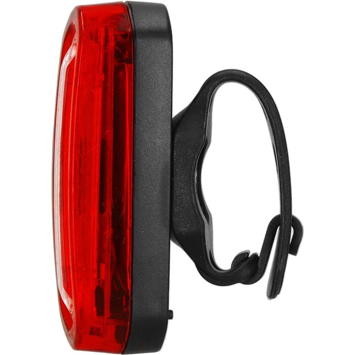 Springos Springos Fietslamp - Fietslicht - Fietsverlichting - Achterlicht fiets - LED - USB - Zwart/Rood