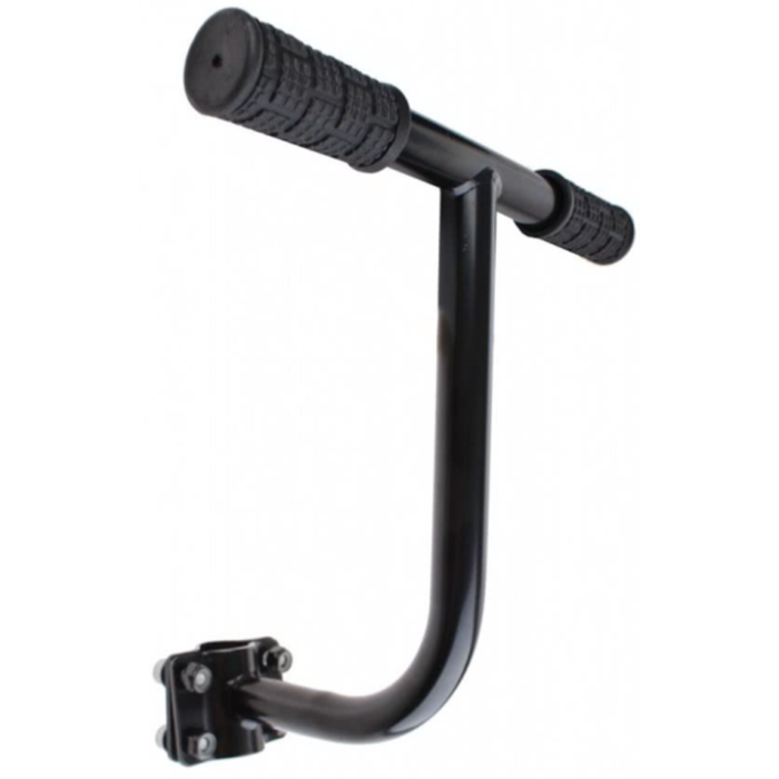 MERKLOOS Handgreep/Kinderstuur - Montage op zadelpen - Zwart