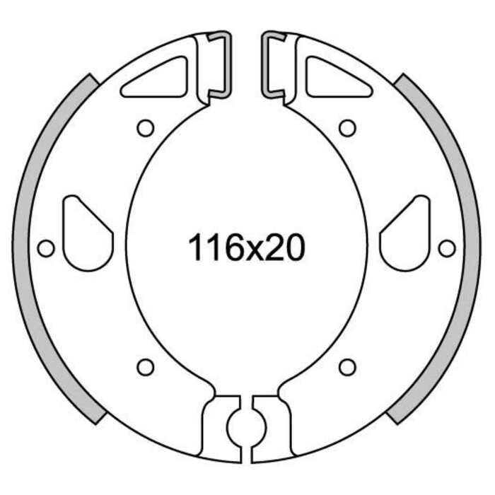 Newfren Newfren Remsegmentset - GF0071