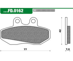 Newfren Remblokset FD0162