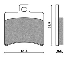 Newfren Remblokset FD0267