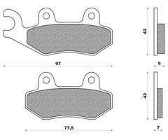 Newfren Remblokset FD0230