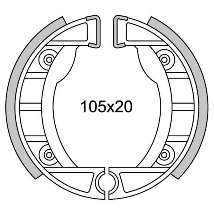 Newfren Newfren Remsegmentset - GF0152