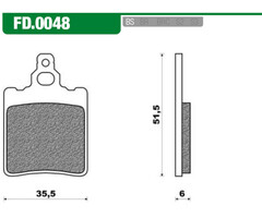 Newfren Remblokset FD0048