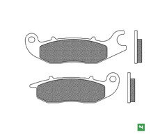 Newfren Remblokset FD0355