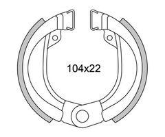 Newfren Remsegmentset GF0245