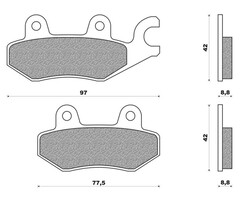 Newfren Remblokset FD0257