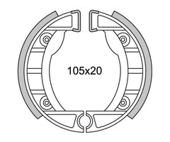 Newfren Remsegmentset GF0152