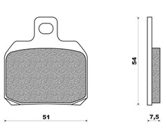 Newfren Remblokset FD0256