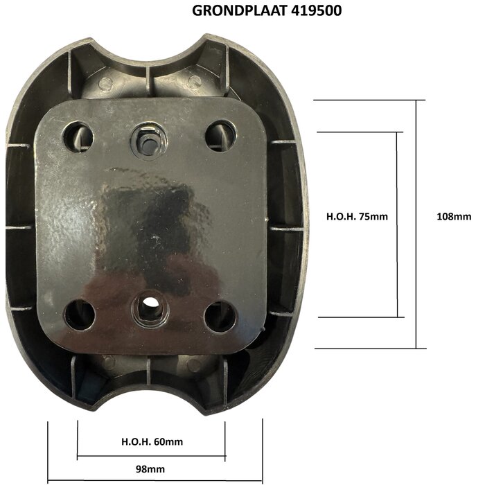 PRO-TECT Pro-Tect Scooter/motor Vloeranker - ART4 - MBT4178 - Zwart