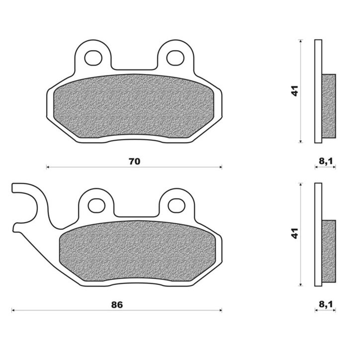 Newfren Newfren Remblokset - FD0219