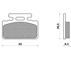 Newfren Remblokset FD0139