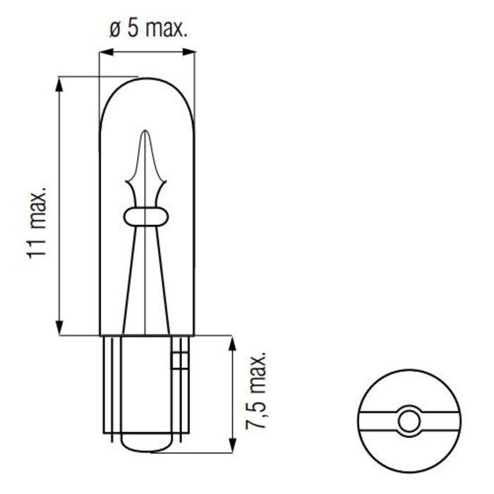 Bosma Bosma Lamp 12V/1.2W - WEDGE-T5