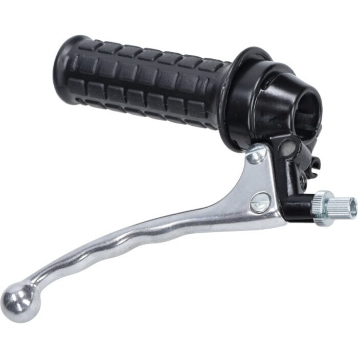 gas / remhendel (made in EU) greep aluminium rechts zwart past op camino