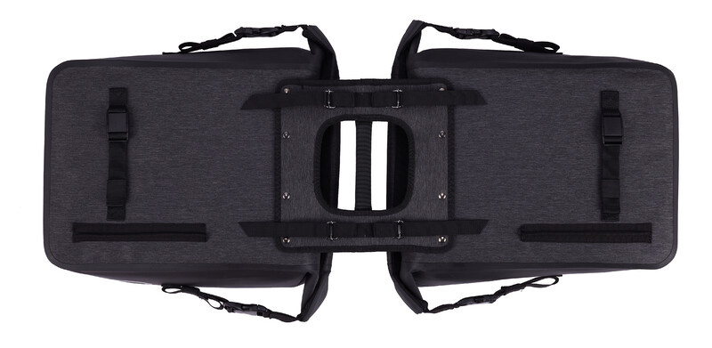 Willex Willex Dubbele Fietstas Combi - 54L - Waterdicht - Zwart