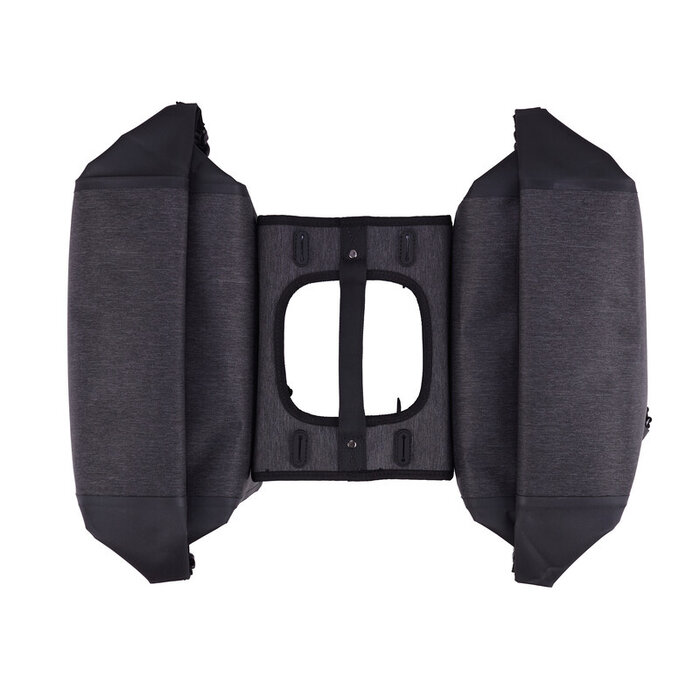 Willex Willex Dubbele Fietstas Combi - 54L - Waterdicht - Zwart