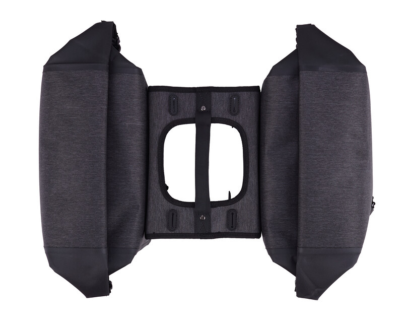 Willex Willex Dubbele Fietstas Combi - 54L - Waterdicht - Zwart