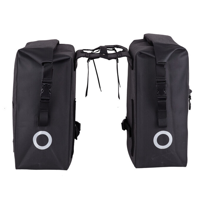 Willex Willex Dubbele Fietstas Combi - 54L - Waterdicht - Zwart