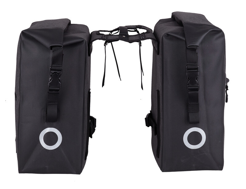 Willex Willex Dubbele Fietstas Combi - 54L - Waterdicht - Zwart