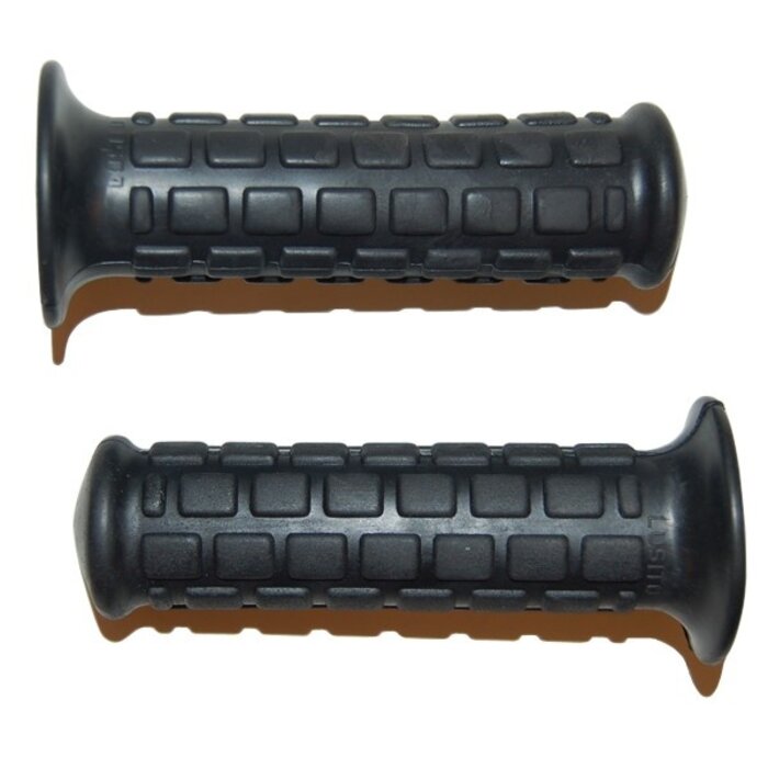 MERKLOOS Merkloos Handvatset - Kort blok motief - Made in EU - Universeel zwart