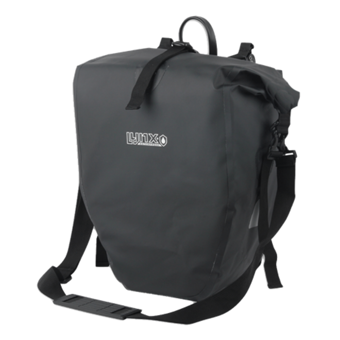 LYNX Lynx Enkele Fietstas - 29L - Rocky XL - Waterdicht - Zwart