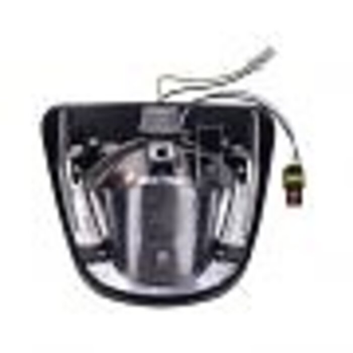 achterlicht euro-4/5 led mat zwart rand smoke glas primav/sprin DMP