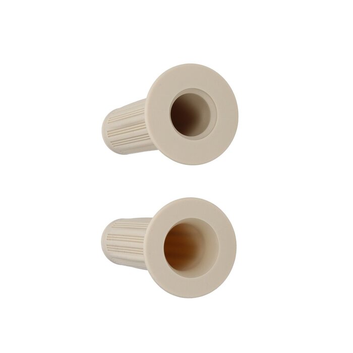 handvatset streep mod. magura A-kwaliteit 22-24mm creme past op camino, kreidler, zundapp