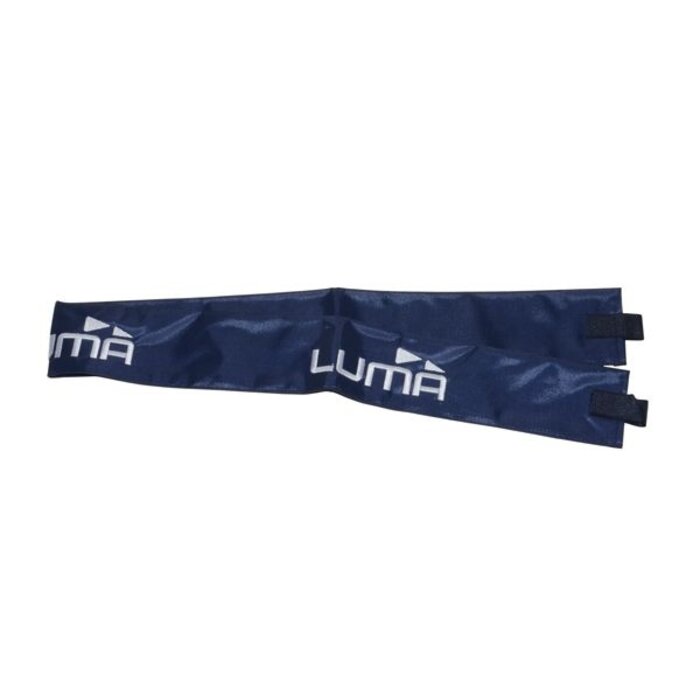 LUMA Luma Beschermhoes - Voor kettingslot - 110cm - Blauw - Klittenband bevestiging