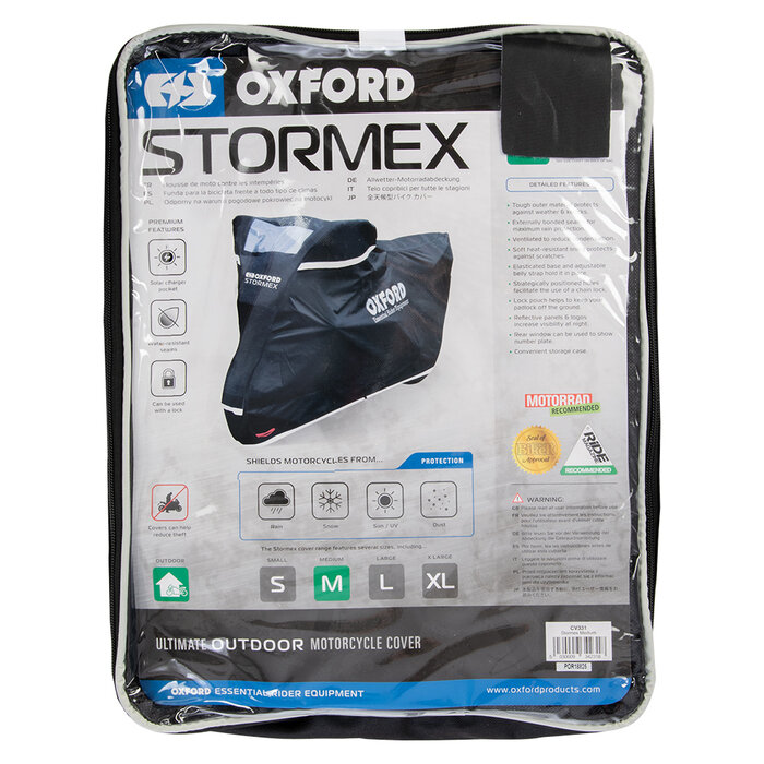 Oxford Oxford Stormex - Motor en Scooterhoes - Buitenhoes - met opbergtasje