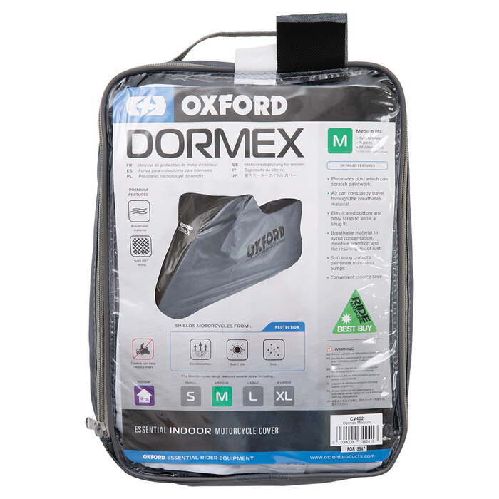 Oxford Oxford Dormex Indoor Cover - motorhoes voor binnen - diverse maten