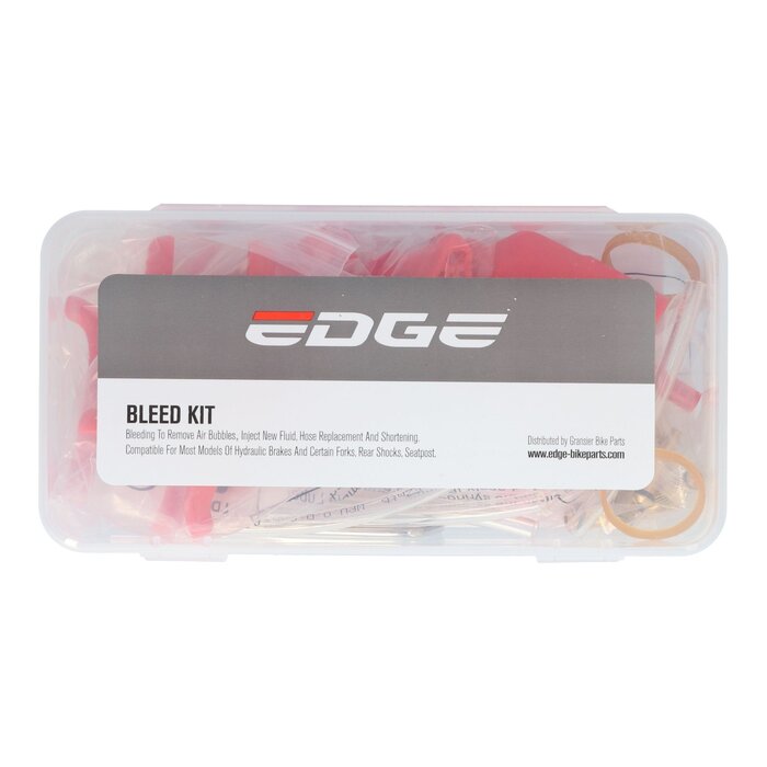 Edge Ontluchtingsset schijfrem Edge - Luxe - met metalen adapterset