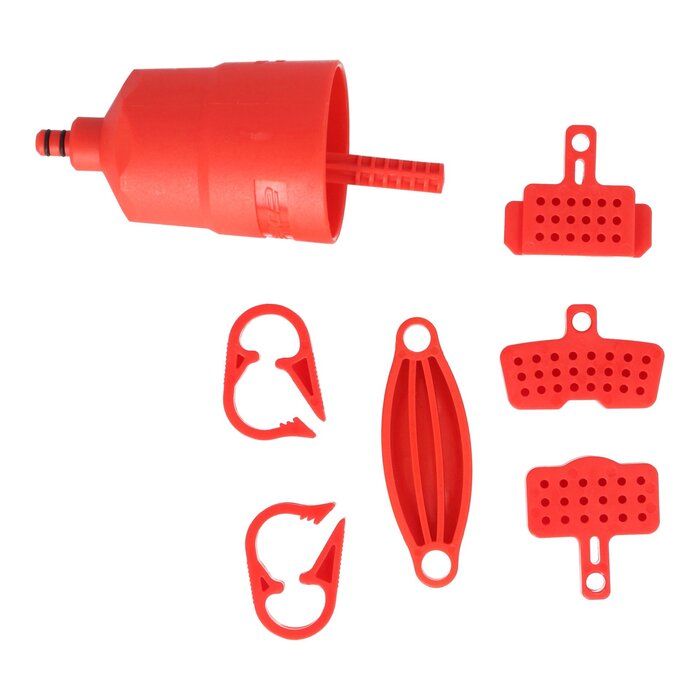 Edge Ontluchtingsset schijfrem Edge - Luxe - met metalen adapterset