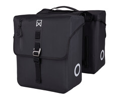 Willex Willex Roubaix Dubbele Tas Zwart 28L