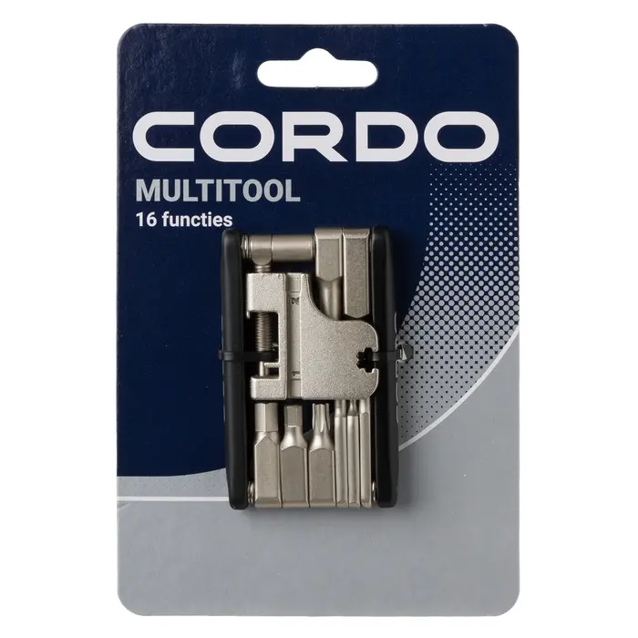 Cordo CORDO Fiets Gereedschap Multitool - 16 Functies