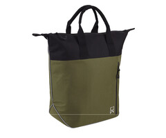 Willex Daily Shopper Zwart/Groen 21L