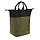 Daily Shopper Zwart/Groen 21L
