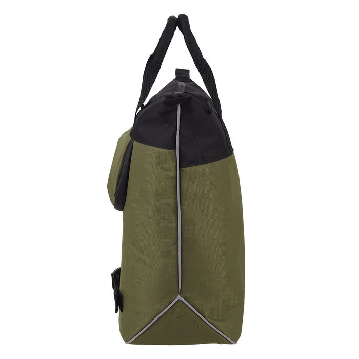 Willex Daily Shopper Zwart/Groen 21L