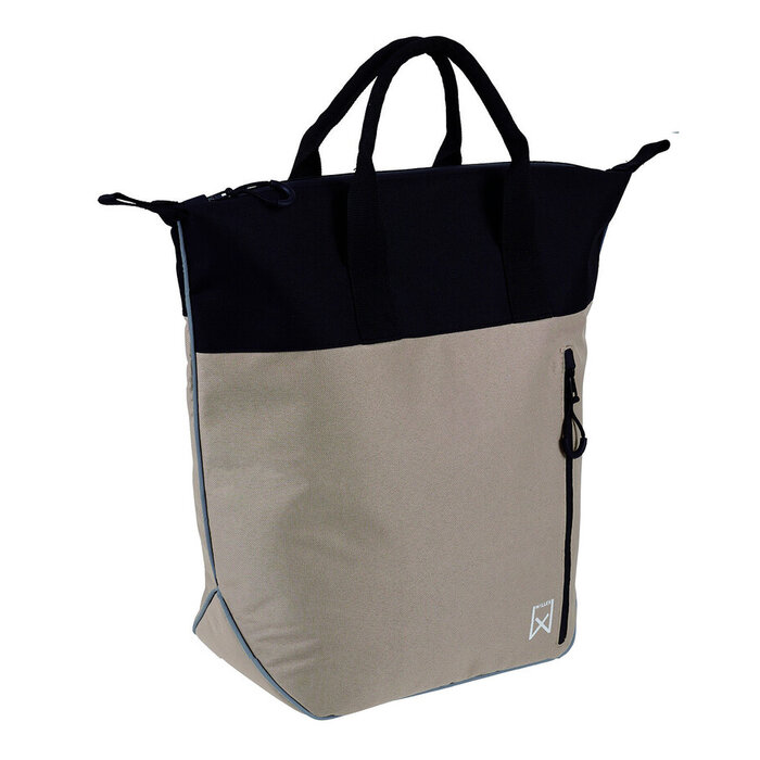 Willex Daily Shopper Zwart/Taupe 21L