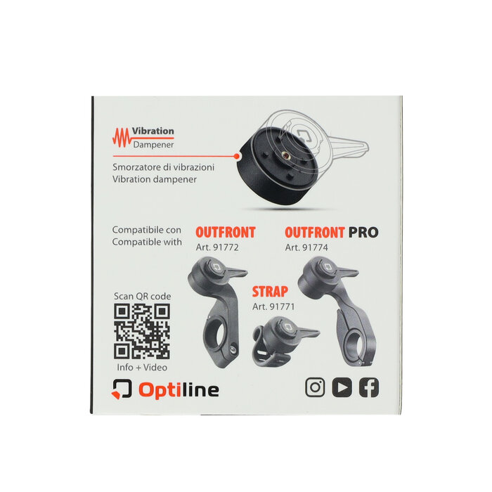 houder lampa telefoon trillingsdempers voor art. 125708