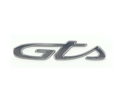 sticker Piaggio origineel woord [gts] zijscherm gts 125cc, gts 300 2h003198