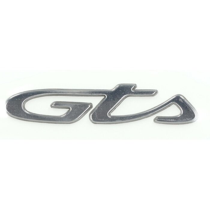 sticker Piaggio origineel woord [gts] zijscherm gts 125cc, gts 300 2h003198