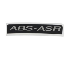 sticker Piaggio origineel woord [abs-asr] gts 125cc, gts 300, gtv 300 1b001417