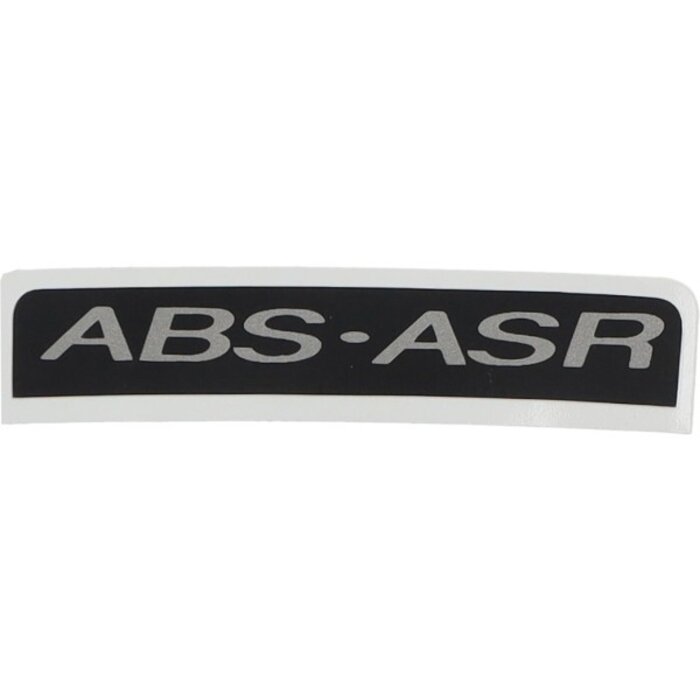 sticker Piaggio origineel woord [abs-asr] gts 125cc, gts 300, gtv 300 1b001417