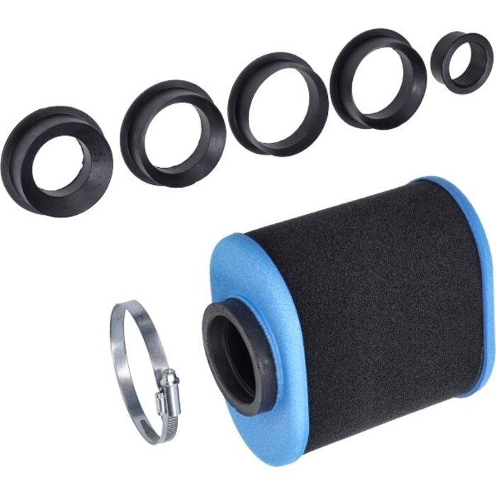 powerfilter polini universeel recht diameter 28-55mm foam big evolution 203.0147