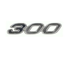 sticker Piaggio origineel woord [300] chroom gts 300 2h003205