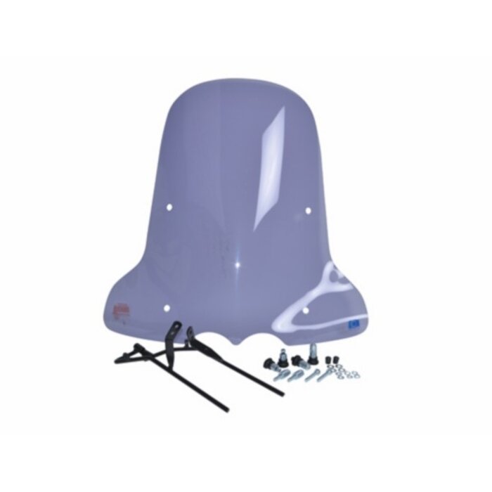 windscherm Regia met bevestigingsset (made in EU) hoog 65cm smoke agility, kymco