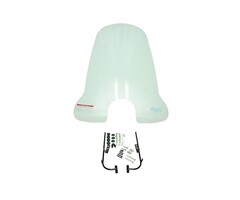 windscherm DMP met bevestigingsset hoog RST ronde koplamp helder china lx/napoli, gts toscana, riva, vx50