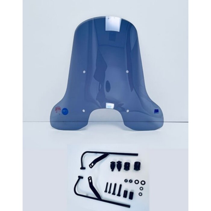 windscherm Regia met bevestigingsset (made in EU) smoke GTS Levanti, Next Mojito